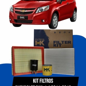 Kit filtros Chevrolet Sail 1.4