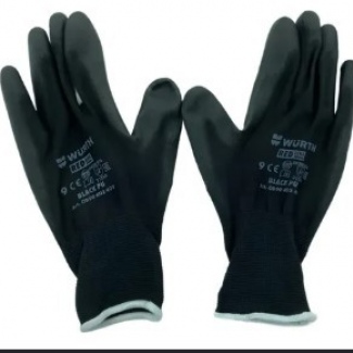 WURTH Guante Negro 9"