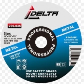 DELTA Disco Corte Metal 14" X 3.0MM