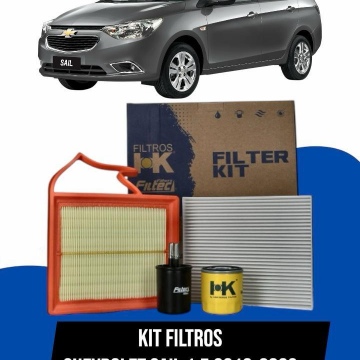 Kit filtros Chevrolet Sail 1.5