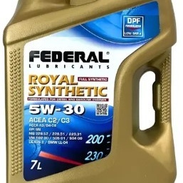 Aceite Federal Royal Sintetico 5W30 7 Litros  
